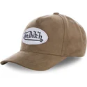 kapa-zaobljena-smeda-podesiv-suede4-von-dutch