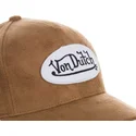 kapa-zaobljena-smeda-podesiv-suede5-von-dutch