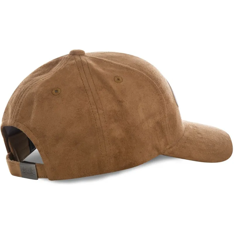 kapa-zaobljena-smeda-podesiv-suede5-von-dutch
