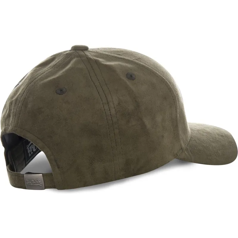 kapa-zaobljena-zelena-podesiv-suede6-von-dutch