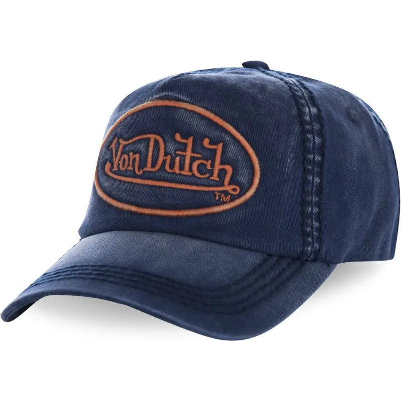 kapa-zaobljena-mornarsko-plava-podesiv-tim03-von-dutch