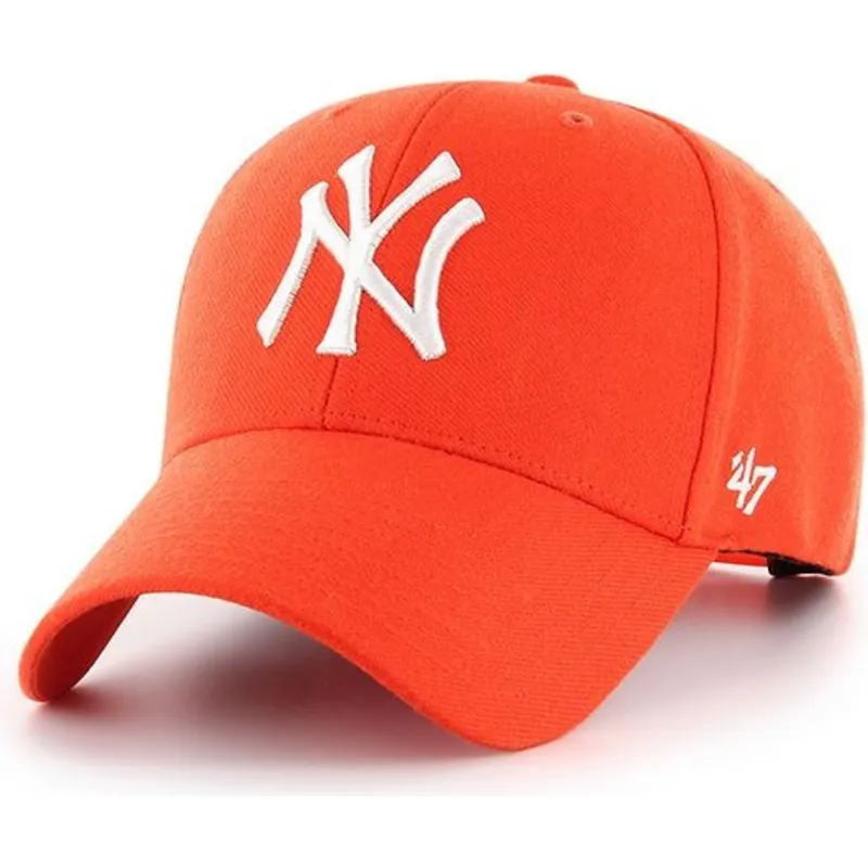 kapa-zaobljena-narancasta-podesiv-brillante-new-york-yankees-mlb-47-brand kapa-zaobljena-narancasta-podesiv-brillante-new-york-yankees-mlb-47-brand