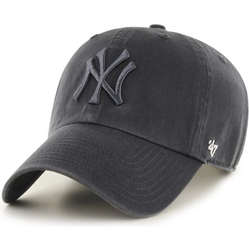 kapa-zaobljena-siva-podesiv-new-york-yankees-mlb-47-brand
