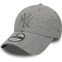kapa-zaobljena-siva-podesiv-9forty-new-york-yankees-mlb-new-era