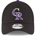 kapa-zaobljena-crna-podesiv-9forty-the-league-colorado-rockies-mlb-new-era