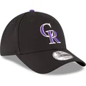 kapa-zaobljena-crna-podesiv-9forty-the-league-colorado-rockies-mlb-new-era