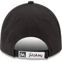 kape-zaobljena-crna-podesiva-traka-9forty-the-league-miami-marlins-mlb-new-era