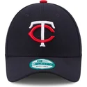 kapa-zaobljena-mornarsko-plava-podesiv-9forty-the-league-minnesota-twins-mlb-new-era