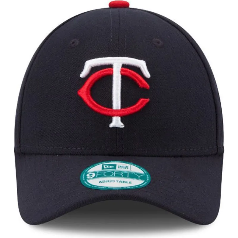 kapa-zaobljena-mornarsko-plava-podesiv-9forty-the-league-minnesota-twins-mlb-new-era
