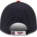 kapa-zaobljena-mornarsko-plava-podesiv-9forty-the-league-minnesota-twins-mlb-new-era