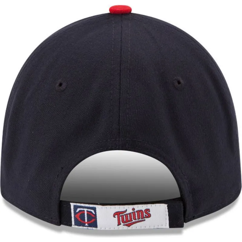 kapa-zaobljena-mornarsko-plava-podesiv-9forty-the-league-minnesota-twins-mlb-new-era