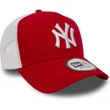 kapa-zaobljena-crvena-snapback-clean-a-frame-2-new-york-yankees-mlb-new-era