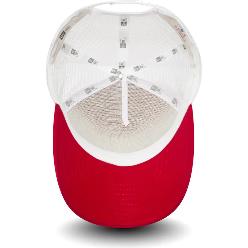 kape-zaobljena-crvena-snapback-clean-a-frame-2-new-york-yankees-mlb-new-era