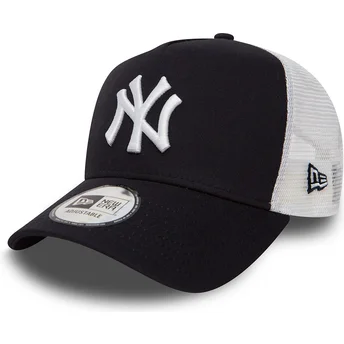 Kapa zaobljena mornarsko plava snapback Clean A Frame 2 New York Yankees MLB New Era