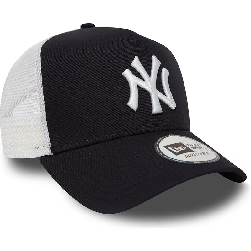 kapa-zaobljena-mornarsko-plava-snapback-clean-a-frame-2-new-york-yankees-mlb-new-era