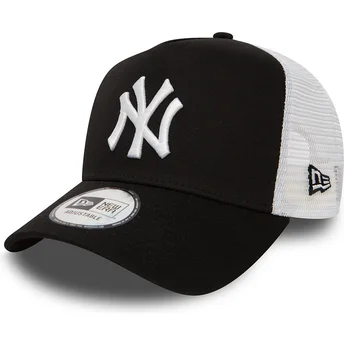 Kape zaobljena crna snapback Clean A Frame 2 New York Yankees MLB New Era