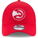 kapa-zaobljena-crvena-podesiv-9forty-the-league-atlanta-hawks-nba-new-era