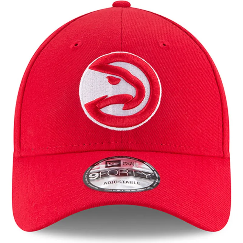 kapa-zaobljena-crvena-podesiv-9forty-the-league-atlanta-hawks-nba-new-era