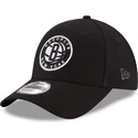 kapa-zaobljena-crna-podesiv-9forty-the-league-brooklyn-nets-nba-new-era