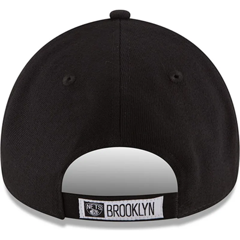 kapa-zaobljena-crna-podesiv-9forty-the-league-brooklyn-nets-nba-new-era