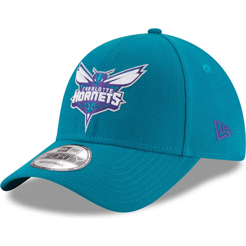 cap-zaobljena-blue-adjustable-strap-9forty-the-league-charlotte-hornets-nba-new-era