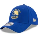 kapa-zaobljena-plava-podesiv-9forty-the-league-golden-state-warriors-nba-new-era