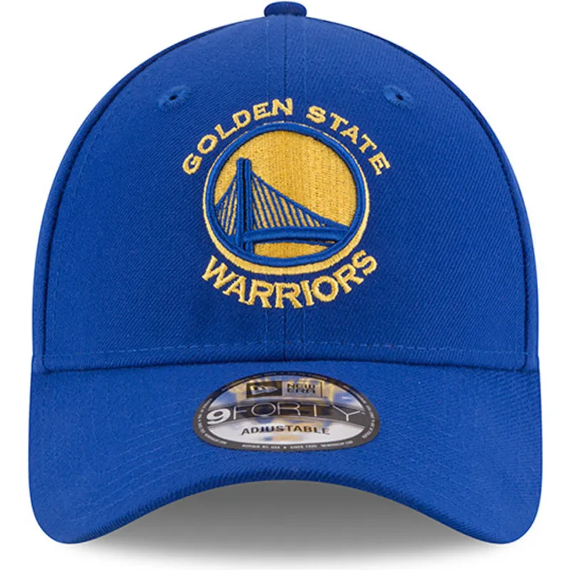 kapa-zaobljena-plava-podesiv-9forty-the-league-golden-state-warriors-nba-new-era