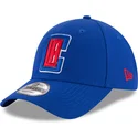 kapa-zaobljena-plava-podesiv-9forty-the-league-los-angeles-clippers-nba-new-era