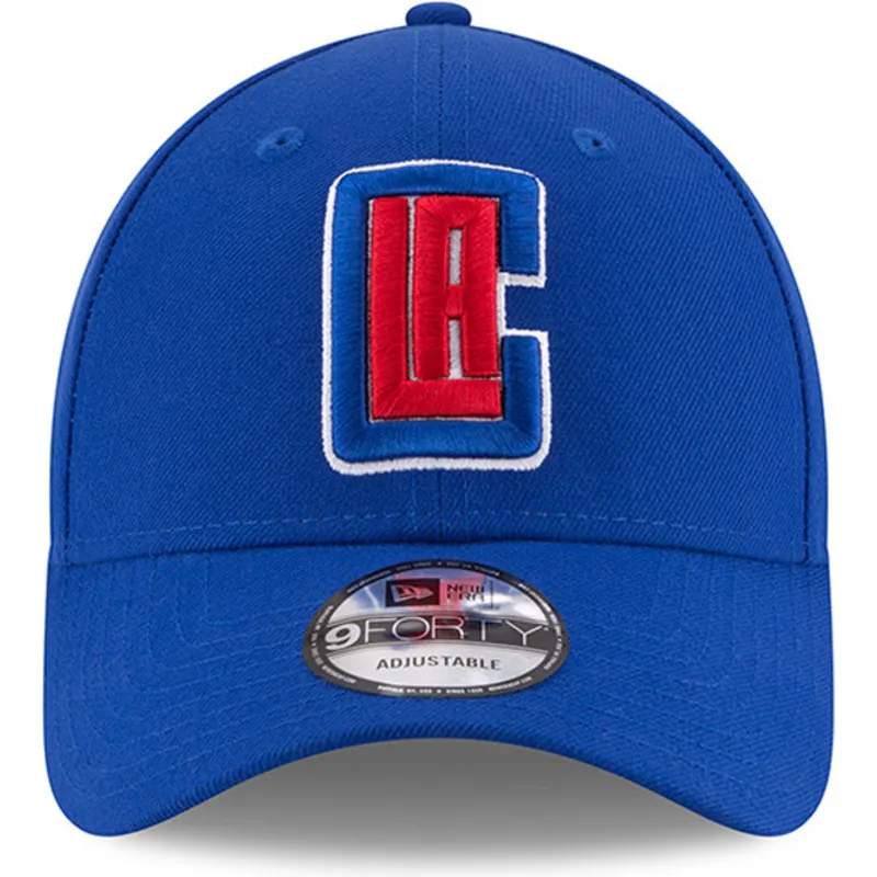 kapa-zaobljena-plava-podesiv-9forty-the-league-los-angeles-clippers-nba-new-era