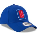 kapa-zaobljena-plava-podesiv-9forty-the-league-los-angeles-clippers-nba-new-era