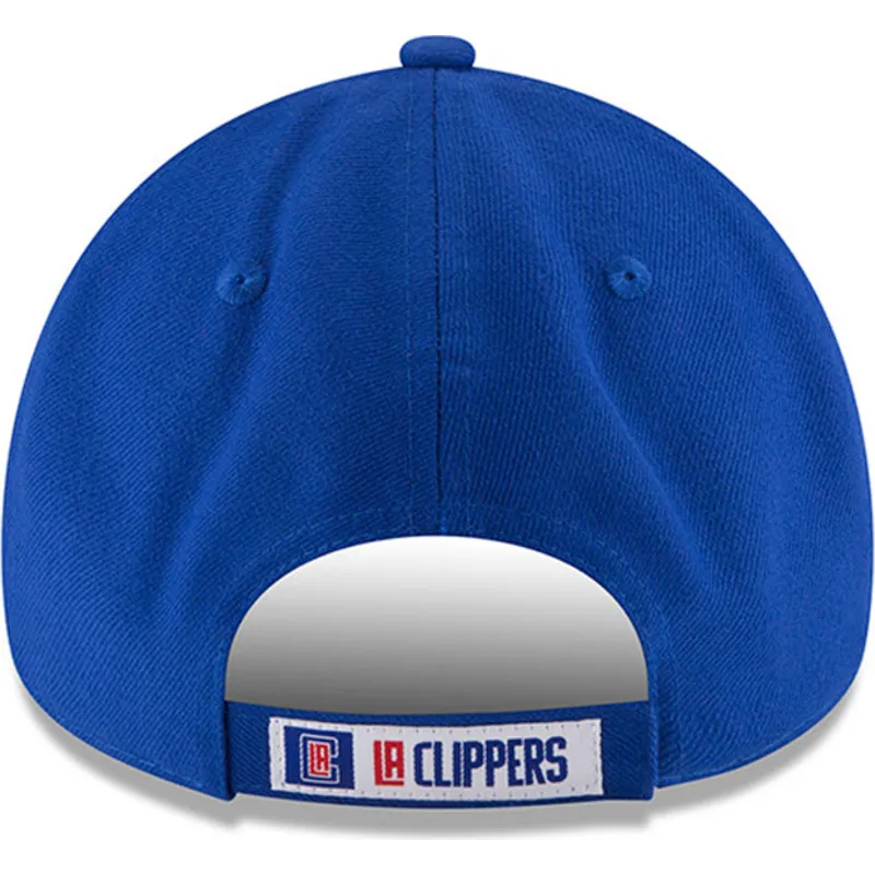 kapa-zaobljena-plava-podesiv-9forty-the-league-los-angeles-clippers-nba-new-era