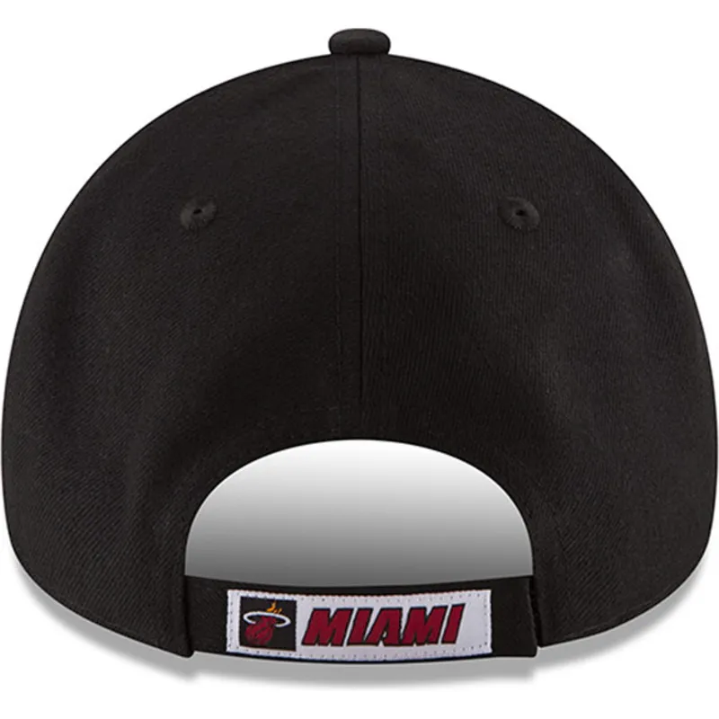 kapa-zaobljena-crna-podesiv-9forty-the-league-miami-heat-nba-new-era