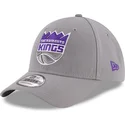 kapa-zaobljena-siva-podesiv-9forty-the-league-sacramento-kings-nba-new-era