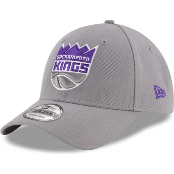 Kapa zaobljena siva podesiv 9FORTY The League Sacramento Kings NBA New Era