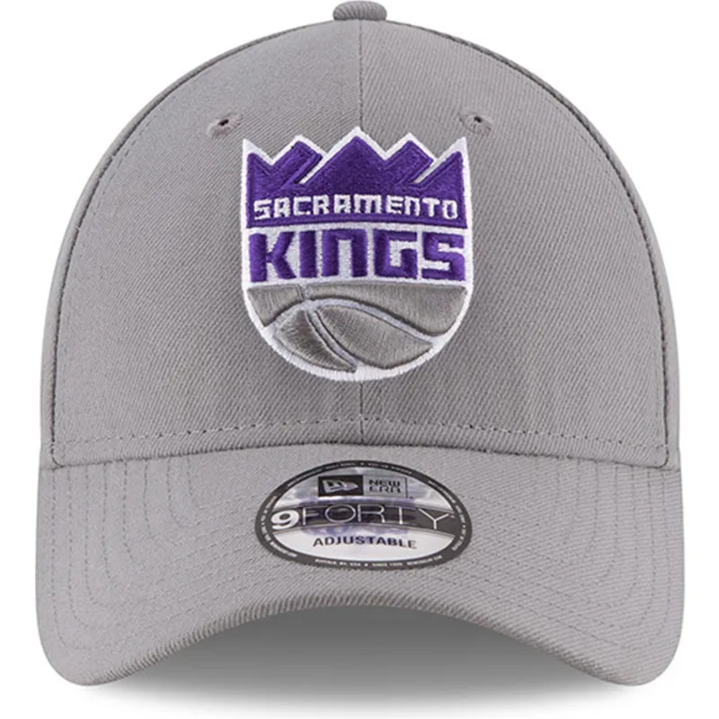 kapa-zaobljena-siva-podesiv-9forty-the-league-sacramento-kings-nba-new-era