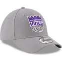 kapa-zaobljena-siva-podesiv-9forty-the-league-sacramento-kings-nba-new-era