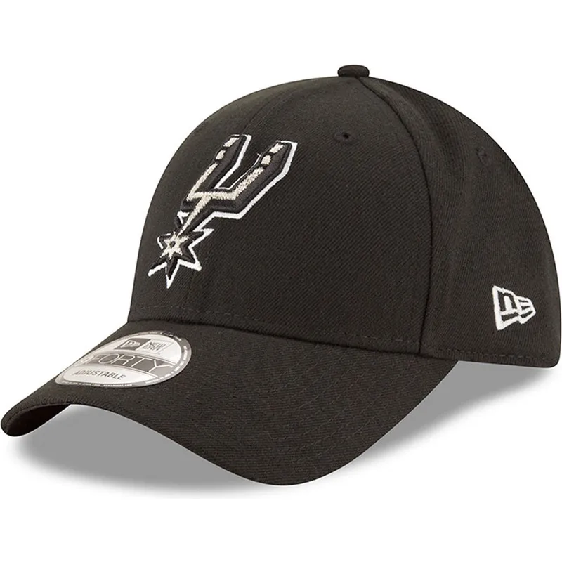 kape-zaobljena-crna-podesiva-traka-9forty-the-league-san-antonio-spurs-nba-new-era