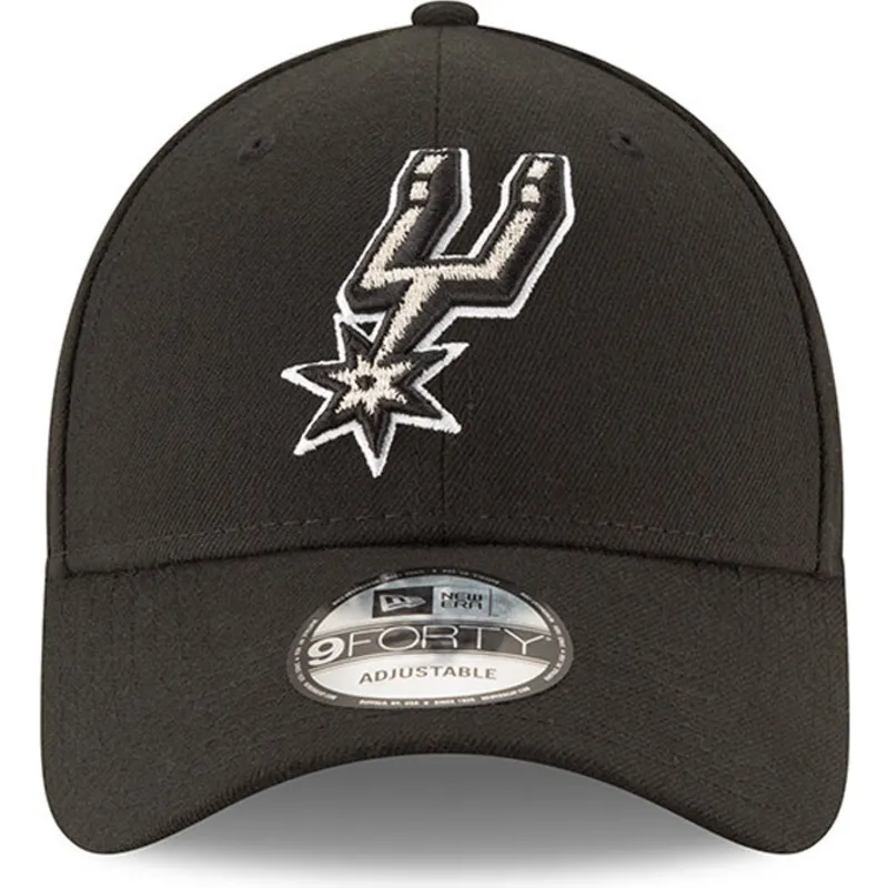kape-zaobljena-crna-podesiva-traka-9forty-the-league-san-antonio-spurs-nba-new-era