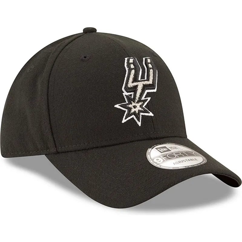 kape-zaobljena-crna-podesiva-traka-9forty-the-league-san-antonio-spurs-nba-new-era