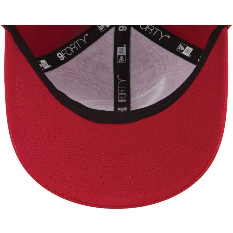 cap-zaobljena-red-adjustable-strap-9forty-the-league-arizona-cardinals-nfl-new-era