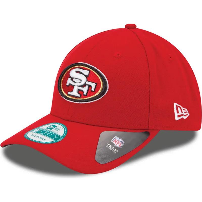 cap-zaobljena-red-adjustable-strap-9forty-the-league-san-francisco-49ers-nfl-new-era cap-zaobljena-red-adjustable-strap-9forty-the-league-san-francisco-49ers-nfl-new-era
