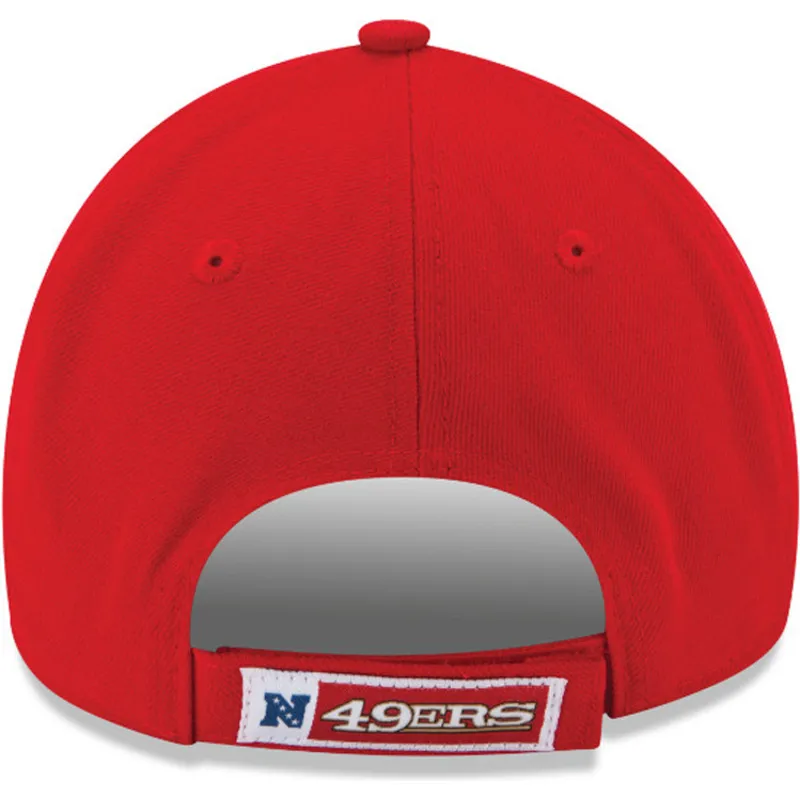 cap-zaobljena-red-adjustable-strap-9forty-the-league-san-francisco-49ers-nfl-new-era cap-zaobljena-red-adjustable-strap-9forty-the-league-san-francisco-49ers-nfl-new-era