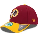 kapa-zaobljena-crvena-podesiv-9forty-the-league-washington-commanders-nfl-new-era