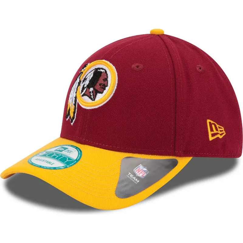 kapa-zaobljena-crvena-podesiv-9forty-the-league-washington-commanders-nfl-new-era kapa-zaobljena-crvena-podesiv-9forty-the-league-washington-commanders-nfl-new-era