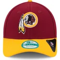 kapa-zaobljena-crvena-podesiv-9forty-the-league-washington-commanders-nfl-new-era