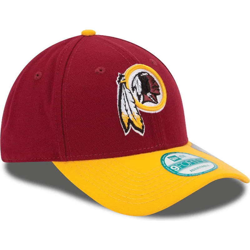 kapa-zaobljena-crvena-podesiv-9forty-the-league-washington-commanders-nfl-new-era kapa-zaobljena-crvena-podesiv-9forty-the-league-washington-commanders-nfl-new-era