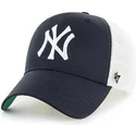 kapa-zaobljena-crna-snapback-za-djecu-new-york-yankees-mlb-47-brand