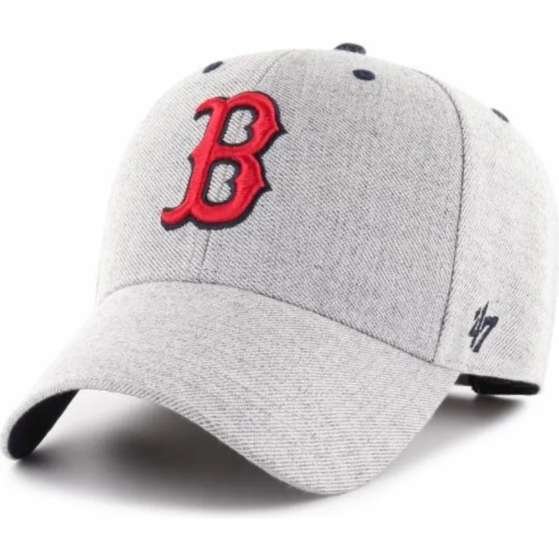 kapa-zaobljena-siva-podesiv-boston-red-sox-mlb-47-brand kapa-zaobljena-siva-podesiv-boston-red-sox-mlb-47-brand