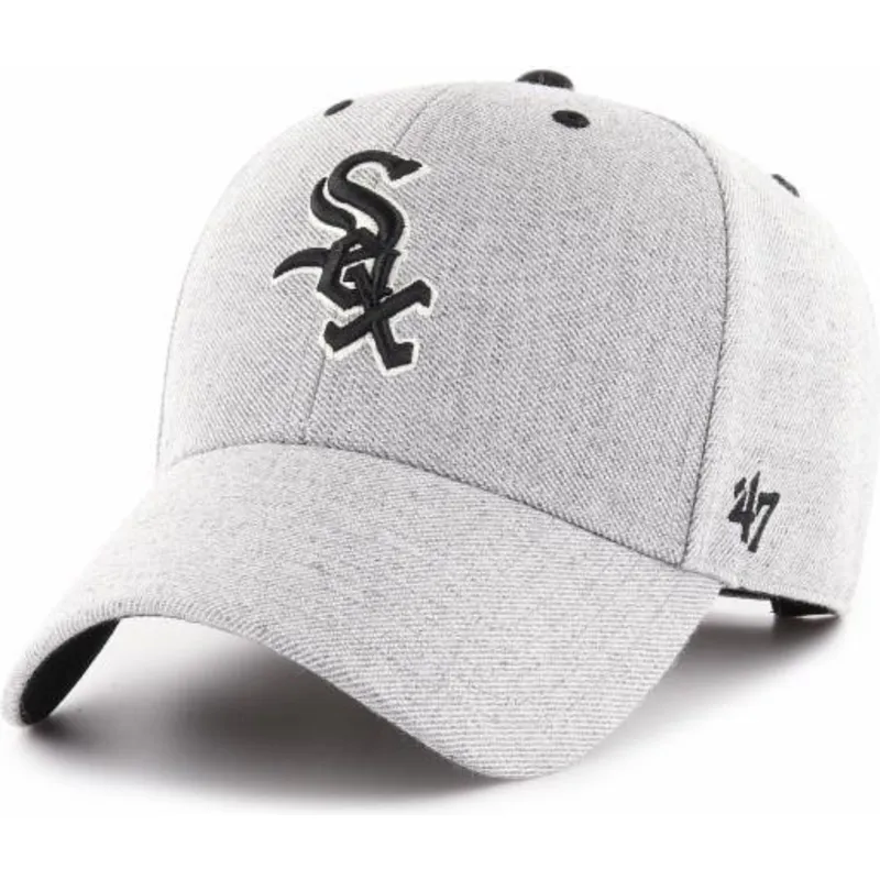 kapa-zaobljena-siva-podesiv-chicago-white-sox-mlb-47-brand