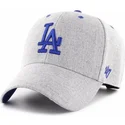 kapa-zaobljena-siva-podesiv-los-angeles-dodgers-mlb-47-brand